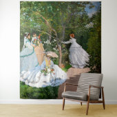 Tenture Claude Monet - Les femmes dans le jardin (En situation)