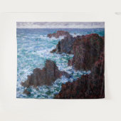 Tenture Claude Monet - Les Rochers à Belle-Ile, Côte sauva (Devant (Horizontal))