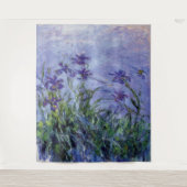 Tenture Claude Monet Lilac Irises (Devant)
