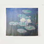 Tenture Claude Monet - Lys à eau, effet du soir (Devant (Horizontal))