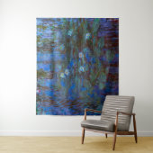 Tenture Claude Monet - Lys d'Eau Bleue (En situation)