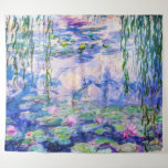 Tenture Claude Monet - Nymphéas / Nymphéas 1919<br><div class="desc">Nymphéas (W.1852) - Claude Monet,  Huile sur toile,  1916-1919</div>