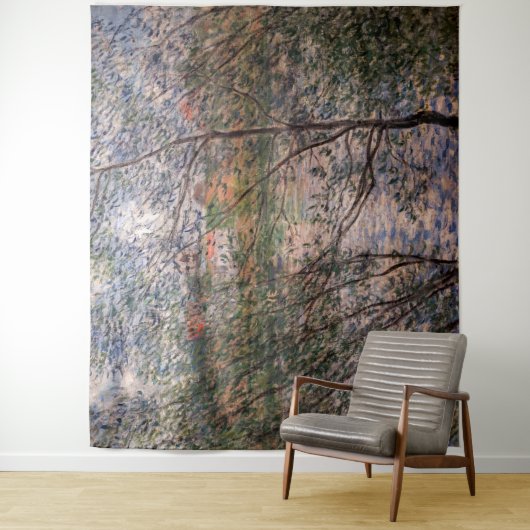 Tenture Claude Monet - Printemps à travers les branches (En situation)
