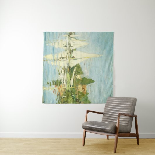 Tenture Claude Monet. Régates à Argenteuil (En situation (horizontale))