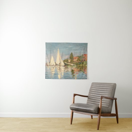Tenture Claude Monet | Regatta at Argenteuil, c.1872 (En situation (horizontale))