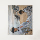 Tenture Claude Monet - Sur la plage à Trouville (Devant)