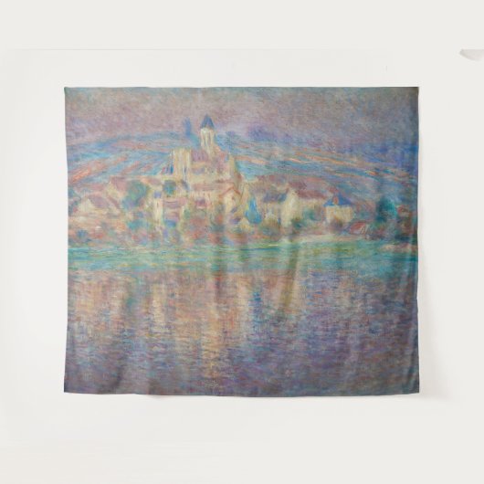 Tenture Claude Monet - Vetheuil, coucher de soleil (Devant (Horizontal))