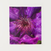 Tenture Clematis Le Président (Devant)