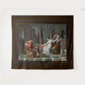 Tenture Cléopâtre et octave par Louis Gauffier (Devant (Horizontal))