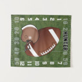 Tenture Cliché Étape Bébé Football 🏈 Sport (Devant (Horizontal))