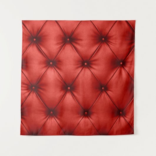 Tenture Close up background texture of scarlet red capiton (Devant)