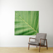 Tenture Close up photo of green leaf (En situation)