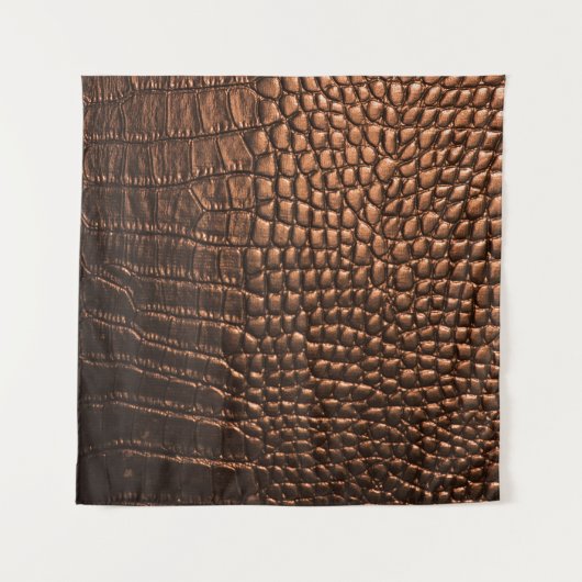 Tenture Closeup : crocodile texture cuir. (Devant)