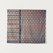 Tenture Clôture en acier gris (Devant (Horizontal))