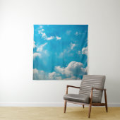 Tenture Cloudy and blue sky backgroundabstract, air, area, (En situation)
