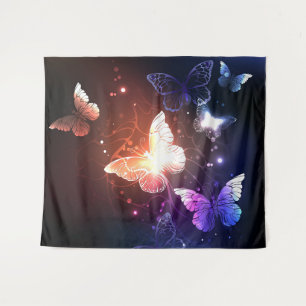 Tenture Clowing Night Butterflies