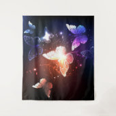 Tenture Clowing Night Butterflies (Devant)