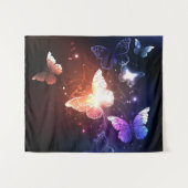 Tenture Clowing Night Butterflies (Devant (Horizontal))