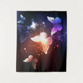 Tenture Clowing Night Butterflies (Devant)