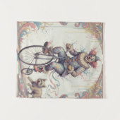 Tenture Clown on a bike Tapestry (Devant (Horizontal))