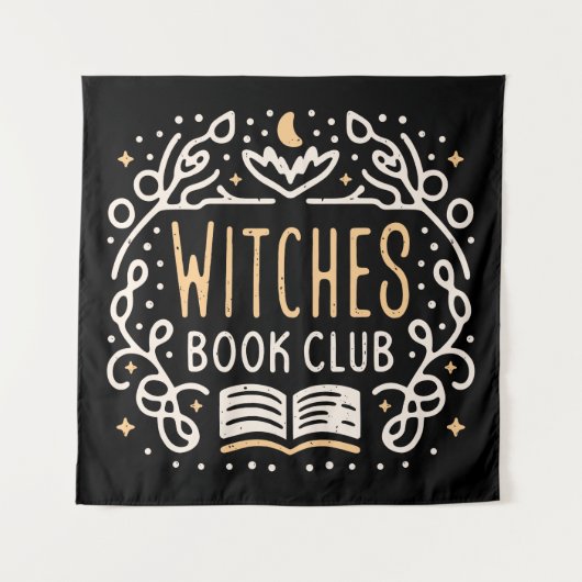 Tenture Club de lecture de sorcières (Devant)