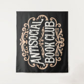 Tenture Club de livres antisociaux (Devant)