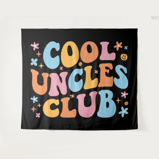 Tenture Club des oncles cool III (Devant (Horizontal))
