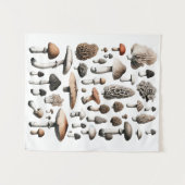 Tenture Cluster de champignons enchâssés (Devant (Horizontal))