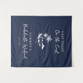 Tenture Coastal Bachelorette Party Welcome Sign (Devant (Horizontal))