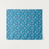 Tenture Coastal bleu de Sharks (Devant (Horizontal))
