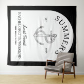 Tenture Coastal Classic Moderne Élégant Enterrement de Vie (En situation (horizontale))