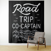 Tenture Cocapitaine de road trip I (En situation)