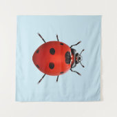 Tenture Coccinelle Chanceuse (Devant (Horizontal))