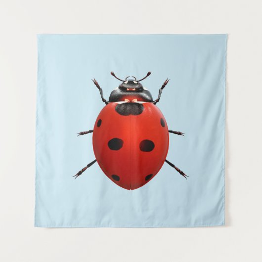 Tenture Coccinelle Chanceuse (Devant)