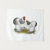 Tenture Cochin Columbian Bantams (Devant (Horizontal))