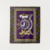 Tenture Cochrane Clan Badge & Tartan (Devant)