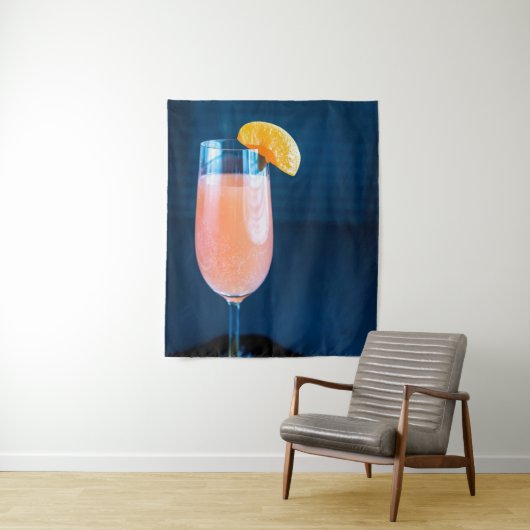 Tenture Cocktail Bellini (En situation)