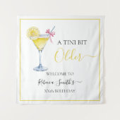 Tenture Cocktail de citron Coquette Un peu plus âgée pour (Devant)