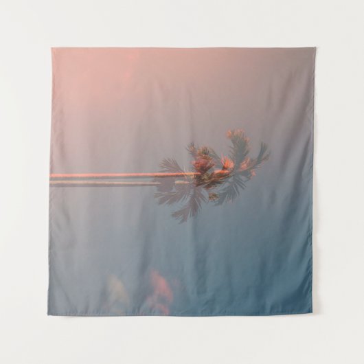 Tenture Cocotier vert (Devant (Horizontal))