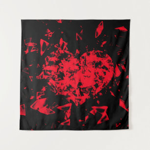 Tenture Coeur brisé