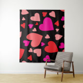 Tenture Coeur de papier décoratif 1 (En situation)
