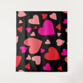 Tenture Coeur de papier décoratif 1 (Devant)