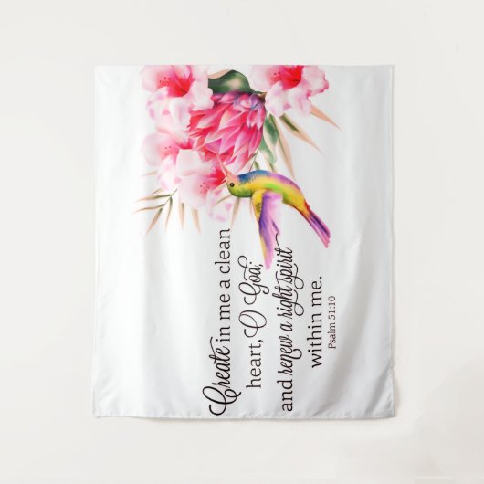 Tenture Coeur propre (Devant)