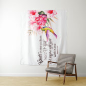 Tenture Cœur pur (En situation)