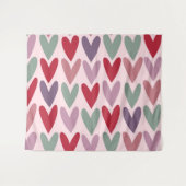 Tenture Coeurs 5 (Devant (Horizontal))