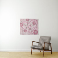 Coeurs et fleurs Abstraits roses Aimer l'art fract