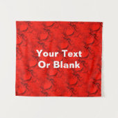 Tenture Coeurs sensibles (Devant (Horizontal))