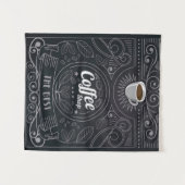 Tenture Coffee Shop Blanket (Devant (Horizontal))