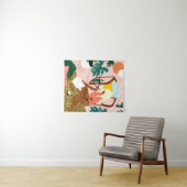 Tenture Coin de lecture chic (En situation (horizontale))