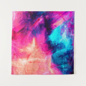 Tenture Cold multicolor beautiful futuristic pattern. Abst (Devant (Horizontal))